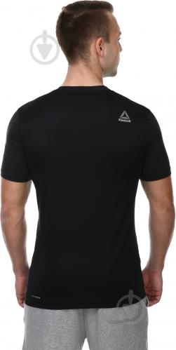 Футболка Reebok BQ9166 Activchill graphic tee р. XL черный BQ9166 - фото 6 Футболка Reebok BQ9166 Activchill graphic tee р. XL черный BQ9166 - фото 6