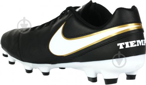 Футбольные бутсы Nike TIEMPO GENIO II LEATHER FG 819213-010 р. 9.5 черный - фото 9 Футбольные бутсы Nike TIEMPO GENIO II LEATHER FG 819213-010 р. 9.5 черный - фото 9