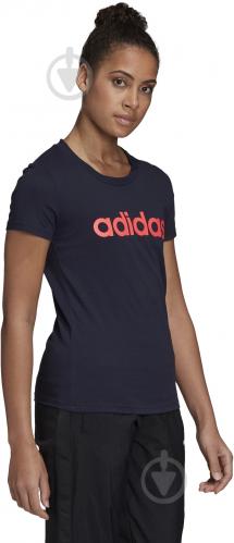 ᐉ Футболка Adidas W E LIN SLIM T GD2931 р.S синий • Купить в Киеве, Украине  • Лучшая цена в Эпицентре