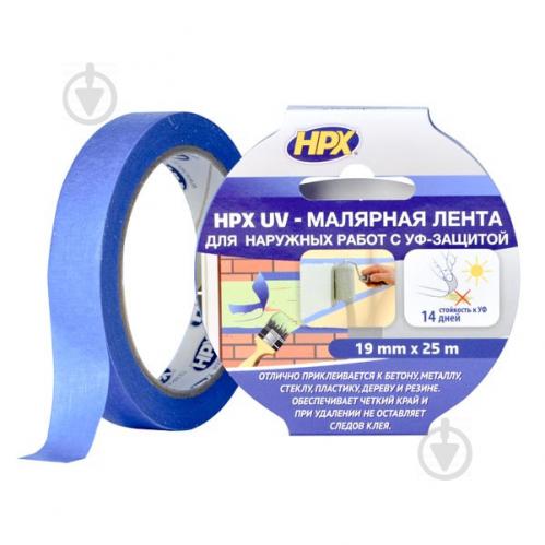 Стрічка малярна HPX 25 м х 19 мм синя - фото 2 Стрічка малярна HPX 25 м х 19 мм синя - фото 2
