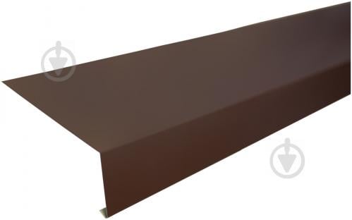 Капельник глянцевый PSM RAL 8017 коричневый 2м - фото 2 Капельник глянцевый PSM RAL 8017 коричневый 2м - фото 2