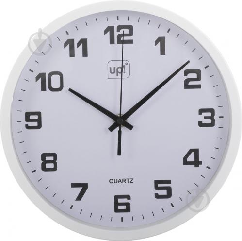 Годинник настінний білий 25 см UP! (Underprice) - фото 5 Годинник настінний білий 25 см UP! (Underprice) - фото 5