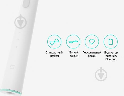 Електрична зубна щітка Xiaomi MiJia Sound Electric Toothbrush White (DDYS01SKS) - фото 16 Електрична зубна щітка Xiaomi MiJia Sound Electric Toothbrush White (DDYS01SKS) - фото 16