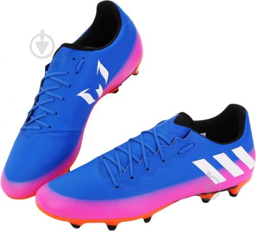 Бутсы Adidas MESSI 16.3 FG BA9021 10 голубой - фото 8 Бутсы Adidas MESSI 16.3 FG BA9021 10 голубой - фото 8