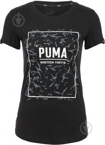 Футболка Puma FUSION Graphic Tee р. M черный 85010701 - фото 7 Футболка Puma FUSION Graphic Tee р. M черный 85010701 - фото 7