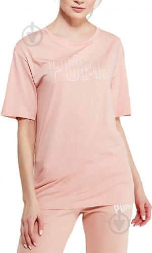 Футболка Puma FUSION Elongated Tee р. S персиковый 85010831 - фото 4 Футболка Puma FUSION Elongated Tee р. S персиковый 85010831 - фото 4