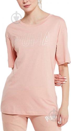 Футболка Puma FUSION Elongated Tee р. S персиковый 85010831 - фото 6 Футболка Puma FUSION Elongated Tee р. S персиковый 85010831 - фото 6