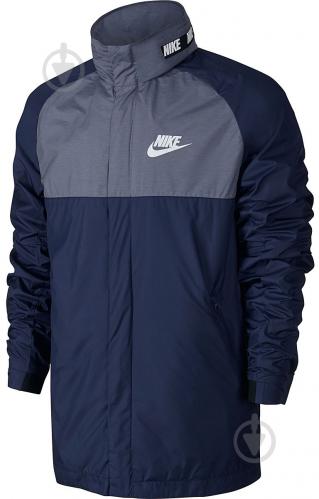Вітрівка Nike M NSW AV15 JKT HD WVN WNGR AW1718 р. L синій із сірим 861750-429 - фото 3 Вітрівка Nike M NSW AV15 JKT HD WVN WNGR AW1718 р. L синій із сірим 861750-429 - фото 3