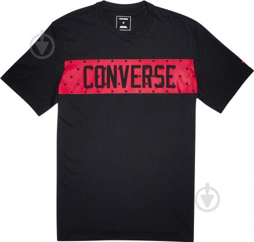 Футболка Converse Star Block Tee р. S черный 10006753-001 - фото 2 Футболка Converse Star Block Tee р. S черный 10006753-001 - фото 2