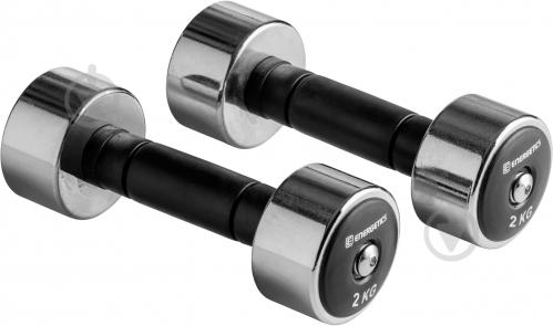 Гантели Energetics Premium Chrome 2 шт. x 2 кг - фото 2 Гантели Energetics Premium Chrome 2 шт. x 2 кг - фото 2