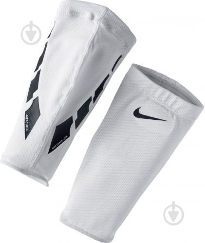 Держатель для щитков Nike Guard lock elite sleeve р. M белый - фото 2 Держатель для щитков Nike Guard lock elite sleeve р. M белый - фото 2