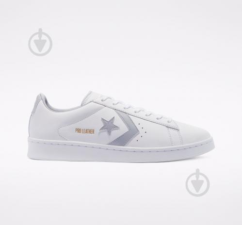 converse pro leather low top white