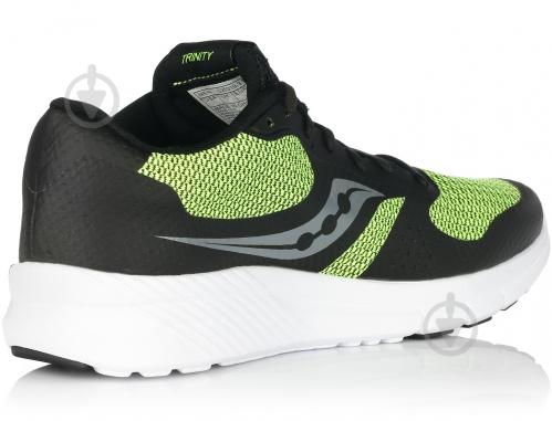 Кроссовки Saucony TRINITY р. 10.5 черно-зеленый - фото 8 Кроссовки Saucony TRINITY р. 10.5 черно-зеленый - фото 8