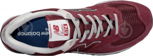 Кроссовки New Balance ML574EGB р.9,5 бордовый - фото 7 Кроссовки New Balance ML574EGB р.9,5 бордовый - фото 7