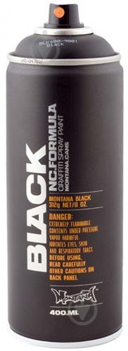 Фарба аерозольна Montana BLACK 9001 черный мат 400 мл - фото 2 Фарба аерозольна Montana BLACK 9001 черный мат 400 мл - фото 2