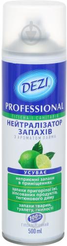 Нейтрализатор запаха Dezi Professional с ароматом лайма 500 мл - фото 2 Нейтрализатор запаха Dezi Professional с ароматом лайма 500 мл - фото 2