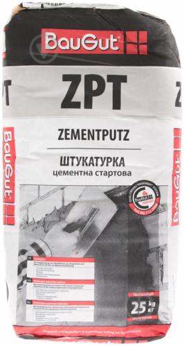 Штукатурка BauGut ZPT 25 кг - фото 2 Штукатурка BauGut ZPT 25 кг - фото 2