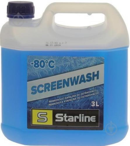 Омивач скла STARLINE NA SW80-3 зима -80 °С 3 л - фото 2 Омивач скла STARLINE NA SW80-3 зима -80 °С 3 л - фото 2