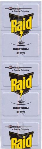 Пластини від мух Raid для фумігатора 10 шт. - фото 2 Пластини від мух Raid для фумігатора 10 шт. - фото 2