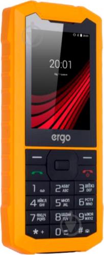 Мобільний телефон Ergo F245 Strength Dual Sim yellow/black - фото 8 Мобільний телефон Ergo F245 Strength Dual Sim yellow/black - фото 8