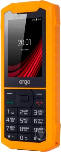 Мобільний телефон Ergo F245 Strength Dual Sim yellow/black - фото 9 Мобільний телефон Ergo F245 Strength Dual Sim yellow/black - фото 9