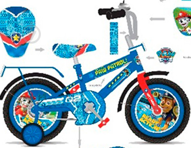 Велосипед детский Disney Paw Patrol 20
