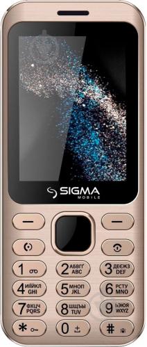 Мобільний телефон Sigma mobile X-style 33 Steel gold - фото 5 Мобільний телефон Sigma mobile X-style 33 Steel gold - фото 5