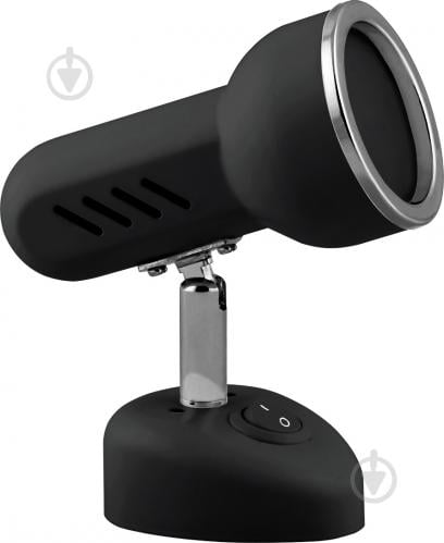 Спот LightMaster с выключателем RAD S-S MR16 1xG5.3 черный - фото 1