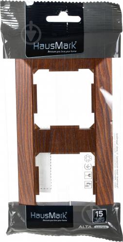 Рамка двухместная HausMark Alta горизонтальная дуб бронзовый SNG-FRP.SQ20G2-8/Oak-bronze - фото 6 Рамка двухместная HausMark Alta горизонтальная дуб бронзовый SNG-FRP.SQ20G2-8/Oak-bronze - фото 6