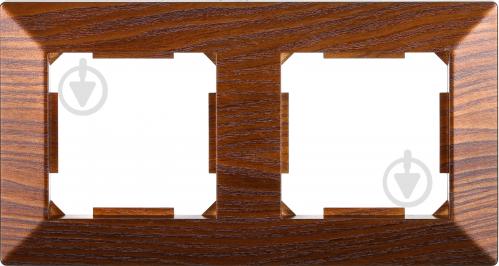 Рамка двухместная HausMark Alta горизонтальная дуб бронзовый SNG-FRP.SQ20G2-8/Oak-bronze - фото 4 Рамка двухместная HausMark Alta горизонтальная дуб бронзовый SNG-FRP.SQ20G2-8/Oak-bronze - фото 4