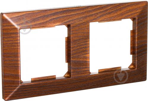 Рамка двухместная HausMark Alta горизонтальная дуб бронзовый SNG-FRP.SQ20G2-8/Oak-bronze - фото 5 Рамка двухместная HausMark Alta горизонтальная дуб бронзовый SNG-FRP.SQ20G2-8/Oak-bronze - фото 5