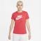 Футболка Nike W NSW TEE ESSNTL ICON FUTUR BV6169-814 р.XS червоний - фото 4067711