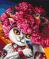 Картина за номерами Преміум Квітуча киця ©Маріанна Пащук PBS53223L 50х60 см Brushme  - фото 7017836