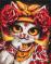 Картина за номерами Преміум Кішка Троянда ©Маріанна Пащук PBS53351 40х50 см Brushme  - фото 7017862