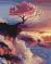 Картина за номерами Преміум Пурпурний колір вулкана PBS52107 40x50 см Brushme  - фото 7086102
