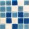 Плитка Vivacer Мозаика Glmix 100 голубая 32,7x32,7  - фото 270694