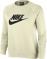 Свитшот Nike W NSW ESSNTL CREW FLC HBR BV4112-113 р. XS желтый - фото 3031569