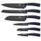 Набор ножей Metallic Line AQUAMARINE Edition 6 предметов BH 2514 Berlinger - фото 2769787