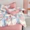 Комплект постельного белья Geometry pink двухспальный разноцветный La Nuit  - фото 4022325