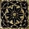 Плитка Grand Kerama Тако скло Леано золото рифлене 777 6,6x6,6  - фото 97179