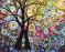 Картина за номерами Преміум Дерево щастя PBS6962 40x50 см Brushme  - фото 6852156