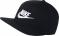 Бейсболка Nike U NSW PRO CAP FUTURA 891284-010 OS чорний - фото 1150638