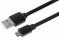 Кабель 2E USB – microUSB 1 м чорний (2E-CCMPVC-1MBL)