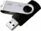 Флеш-пам'ять USB Goodram UTS2 Twister 16 ГБ USB 2.0 black/silver (UTS2-0160K0R11)