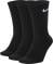 Шкарпетки Nike U NK EVERYDAY LTWT CREW SX7676-010 р.L чорний 3 шт. - фото 2220385