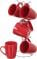 Набор чашек Cherry 6 шт. на металлической подставке Bella Vita - фото 1173470