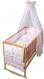 Комплект постільної білизни Тигрес Baby Bear рожевий КТ-0005