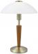 Настольная лампа декоративная Eglo SOLO 1 1x60 Вт E14 никель 87256