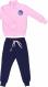 Спортивний костюм Маленькие люди для дівчинки р.128 рожевий із синім