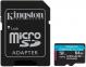 Карта пам'яті Kingston microSDXC 64 ГБ UHS-I Class 3 (U3) (SDCG3/64GB) Canvas Go! Plus V30